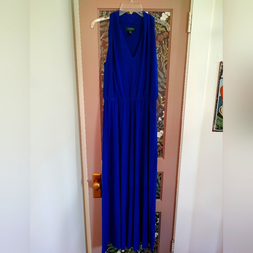 Cobalt Blue Ralph Lauren Dress